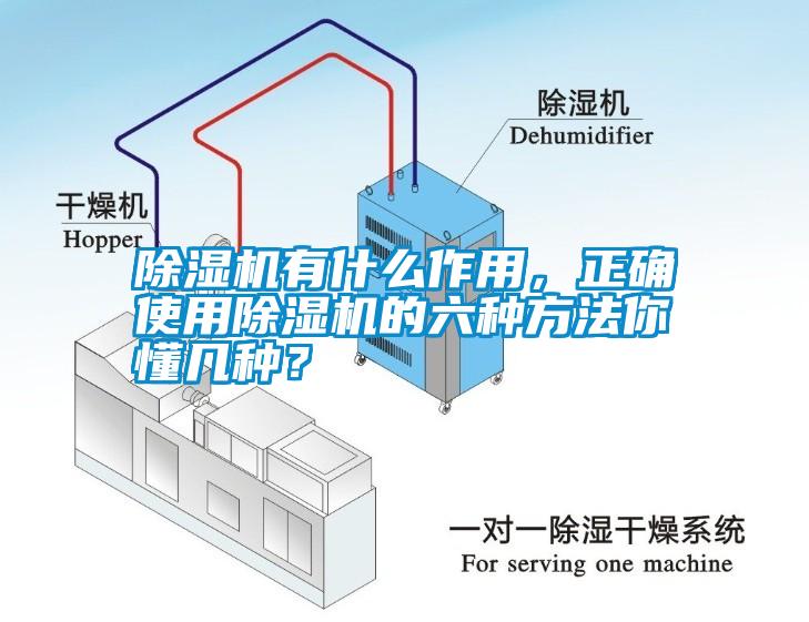 除濕機有什么作用，正確使用除濕機的六種方法你懂幾種？