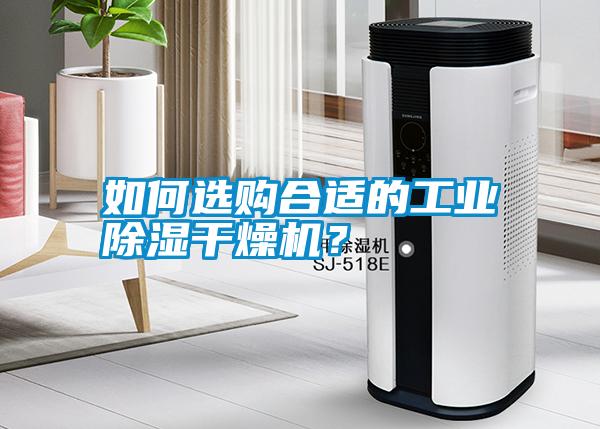 如何選購合適的工業(yè)除濕干燥機？