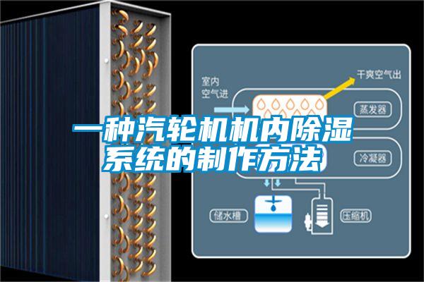 一種汽輪機機內除濕系統的制作方法