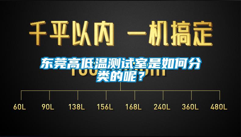 東莞高低溫測試室是如何分類的呢？