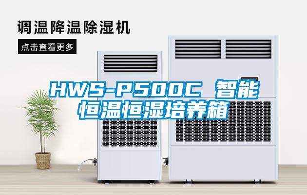 HWS-P500C 智能恒溫恒濕培養箱