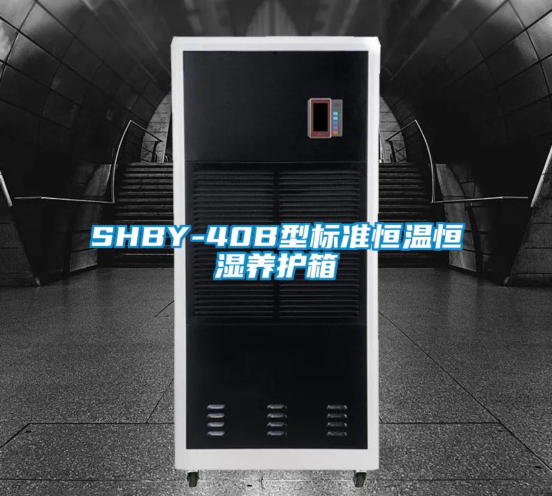 SHBY-40B型標準恒溫恒濕養護箱