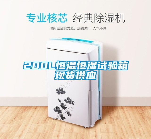 200L恒溫恒濕試驗箱現貨供應