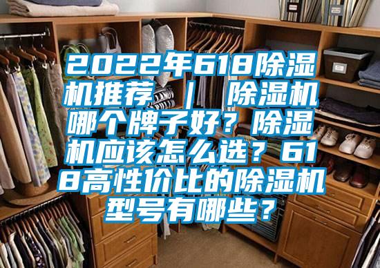 2022年618除濕機推薦 ｜ 除濕機哪個牌子好？除濕機應該怎么選？618高性價比的除濕機型號有哪些？