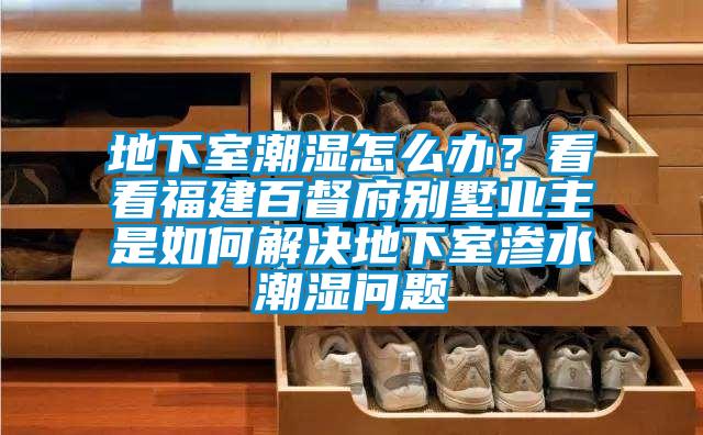 地下室潮濕怎么辦？看看福建百督府別墅業主是如何解決地下室滲水潮濕問題