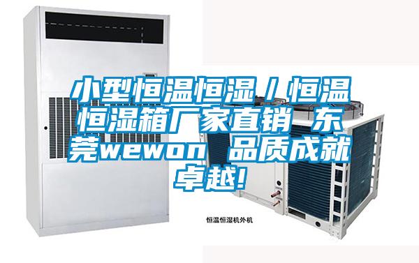 小型恒溫恒濕／恒溫恒濕箱廠家直銷 東莞wewon 品質成就卓越!