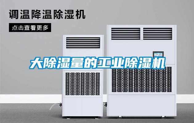 大除濕量的工業除濕機