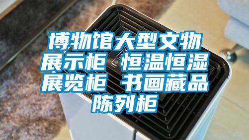 博物館大型文物展示柜 恒溫恒濕展覽柜 書畫藏品陳列柜