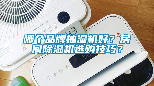 哪個品牌抽濕機好？房間除濕機選購技巧？