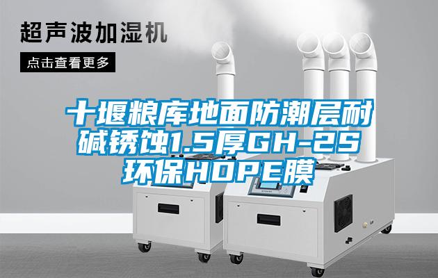 十堰糧庫地面防潮層耐堿銹蝕1.5厚GH-2S環保HDPE膜