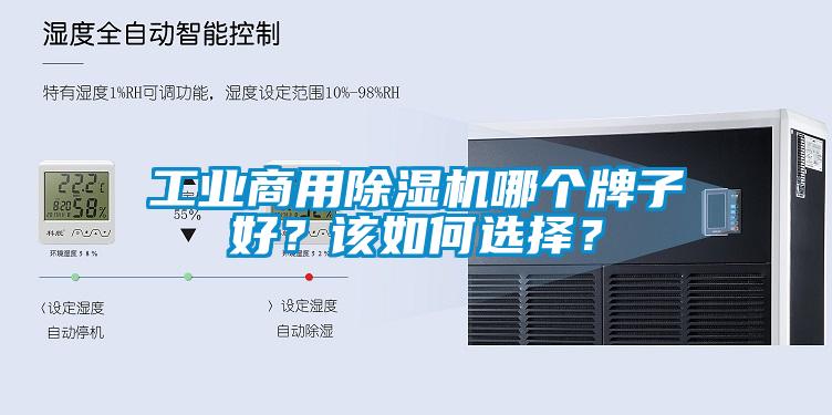 工業商用除濕機哪個牌子好？該如何選擇？