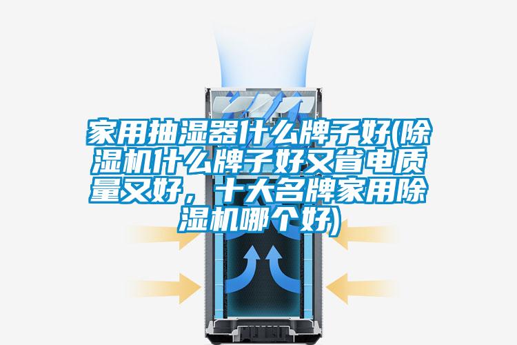 家用抽濕器什么牌子好(除濕機什么牌子好又省電質量又好，十大名牌家用除濕機哪個好)