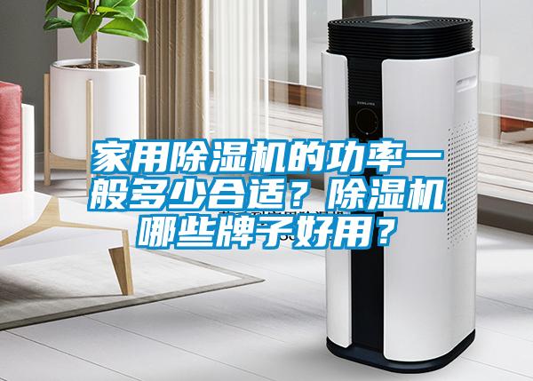 家用除濕機的功率一般多少合適？除濕機哪些牌子好用？