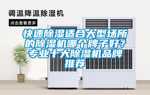 快速除濕適合大型場所的除濕機哪個牌子好？專業十大除濕機品牌推薦