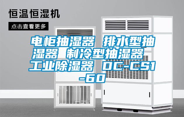 電柜抽濕器 排水型抽濕器 制冷型抽濕器 工業除濕器 DC-CS1-60