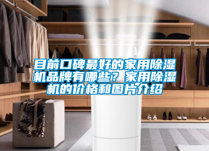 目前口碑最好的家用除濕機品牌有哪些？家用除濕機的價格和圖片介紹