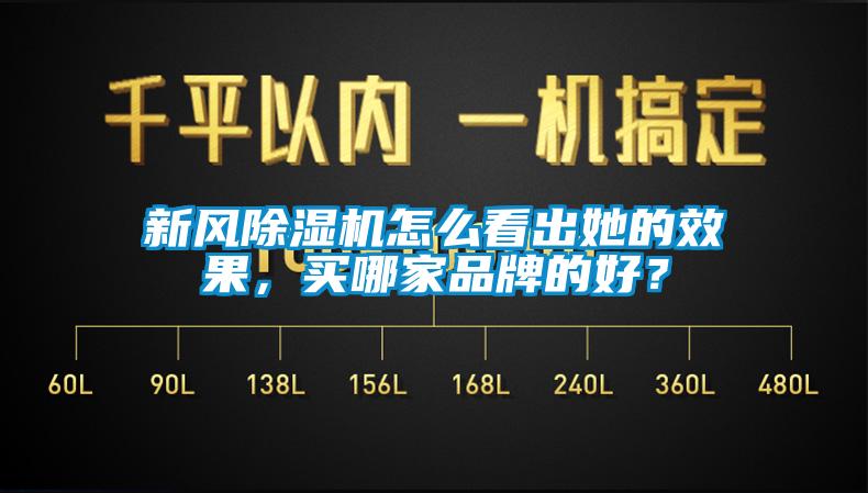 新風除濕機怎么看出她的效果，買哪家品牌的好？