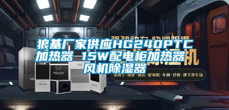 狼基廠家供應HG240PTC加熱器 15W配電柜加熱器 風機除濕器