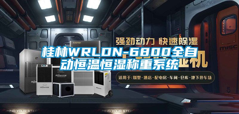 桂林WRLDN-6800全自動恒溫恒濕稱重系統