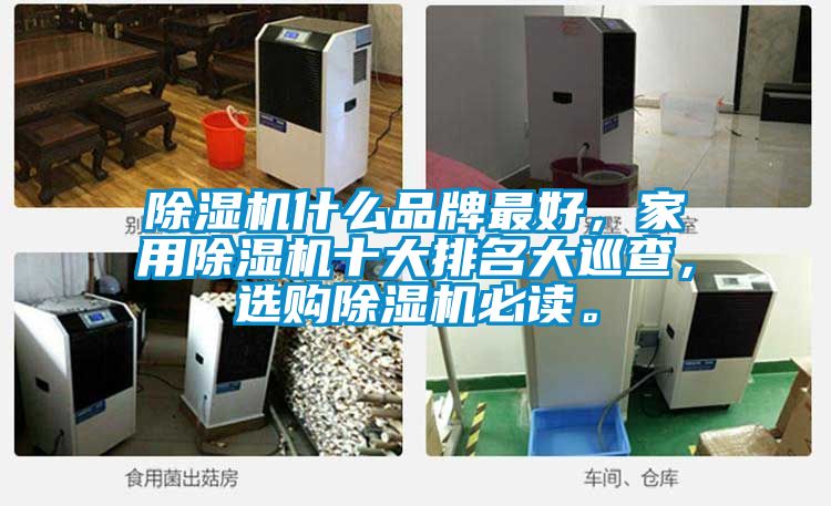 除濕機什么品牌最好，家用除濕機十大排名大巡查，選購除濕機必讀。