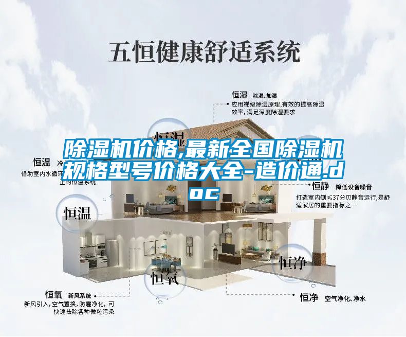 除濕機價格,最新全國除濕機規格型號價格大全-造價通.doc