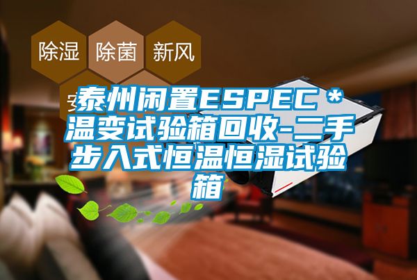 泰州閑置ESPEC＊溫變試驗箱回收-二手步入式恒溫恒濕試驗箱