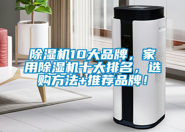 除濕機10大品牌，家用除濕機十大排名，選購方法+推薦品牌！