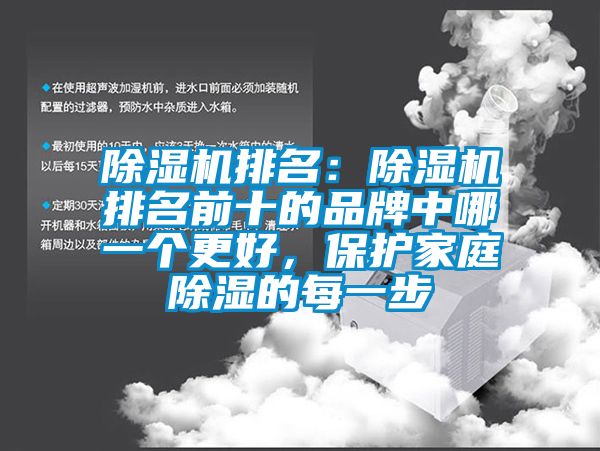 除濕機排名：除濕機排名前十的品牌中哪一個更好，保護家庭除濕的每一步