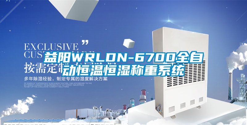 益陽WRLDN-6700全自動恒溫恒濕稱重系統