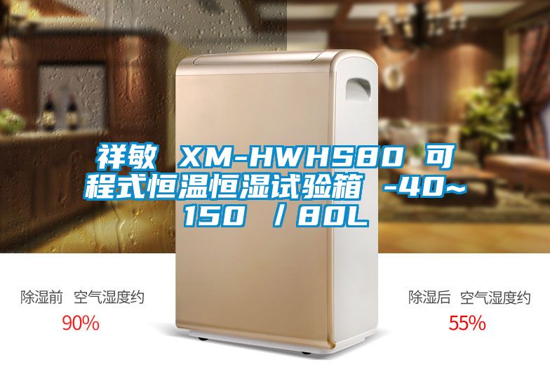 祥敏 XM-HWHS80 可程式恒溫恒濕試驗箱 -40~150℃／80L