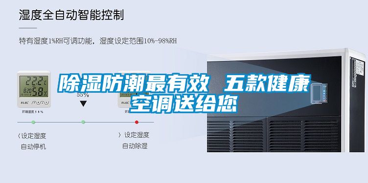 除濕防潮最有效 五款健康空調送給您