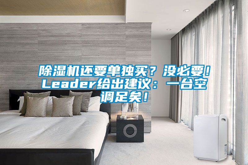 除濕機(jī)還要單獨(dú)買？沒必要！Leader給出建議：一臺(tái)空調(diào)足矣！